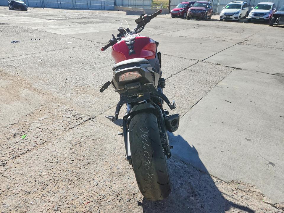 2026 Suzuki Gsx-s VIN JS1EK11D3T7100106 COPART salvage auction — FRONT END, CO - PUBLIC - SALVAGE TITLE, sold $4,400 on 2026-10-14 (photo 4)