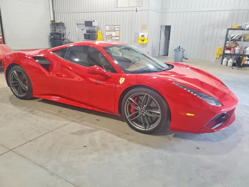 2016 Ferrari 488 gtb VIN ZFF79ALA5G0214993 COPART salvage auction — NORMAL WEAR, AZ - CERT OF TITLE-RESTORED SALVAGE, sold $132,000 on 2026-09-09 (photo 4)