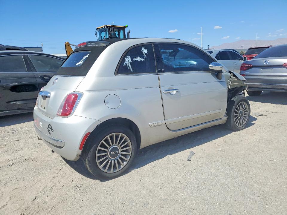 2012 Fiat 500 VIN 3C3CFFER9CT109249 COPART salvage auction — FRONT END, Salvage Title, sold $350 on 2026-09-29 (photo 3)