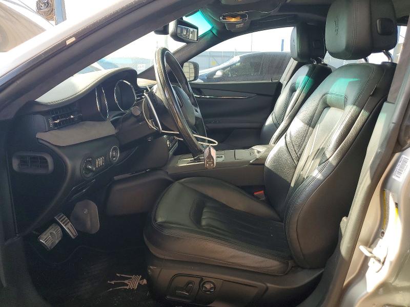 2014 Maserati Quattroporte VIN ZAM56PPAXE1074986 COPART salvage auction — FRONT END, TX - CERTIFICATE OF TITLE, sold $3,250 on 2026-09-30 (photo 7)