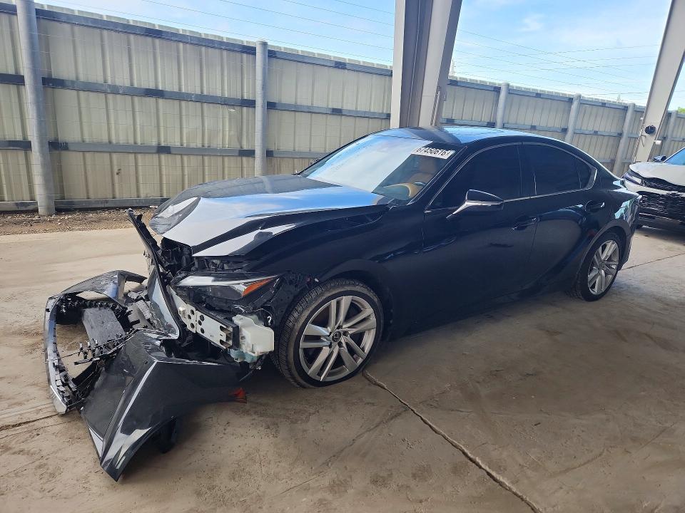 2021 Lexus Is VIN JTHCA1D29M5116557 — COPART salvage auction photo