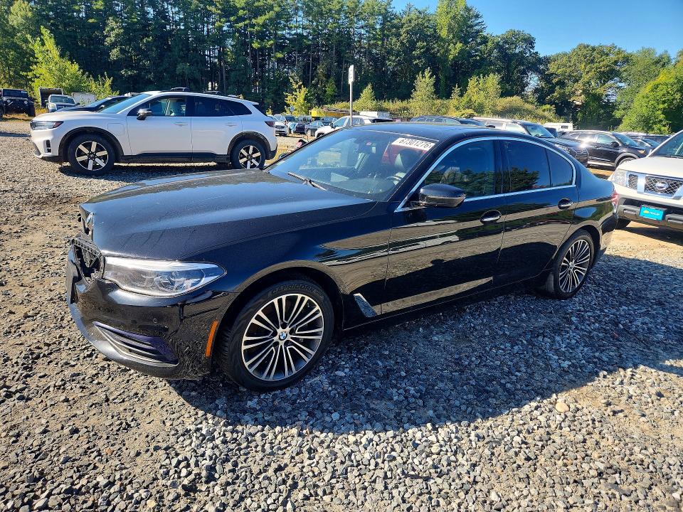 2017 BMW 5 series VIN WBAJE7C31HG887502 — COPART salvage auction photo