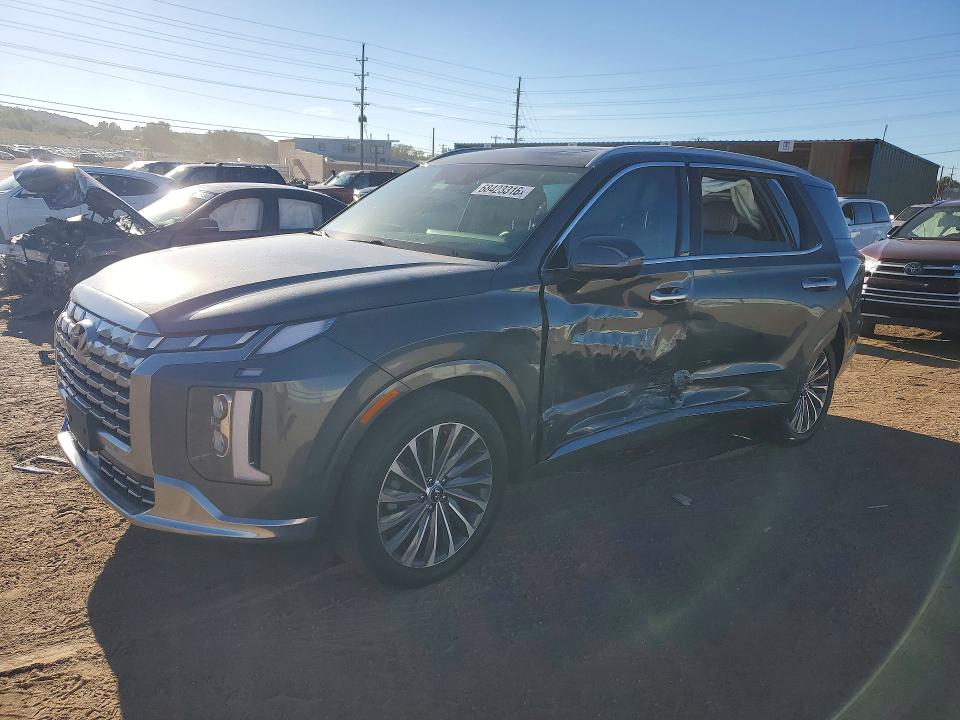 2024 Hyundai Palisade VIN KM8R7DGE5RU731472 — COPART salvage auction photo