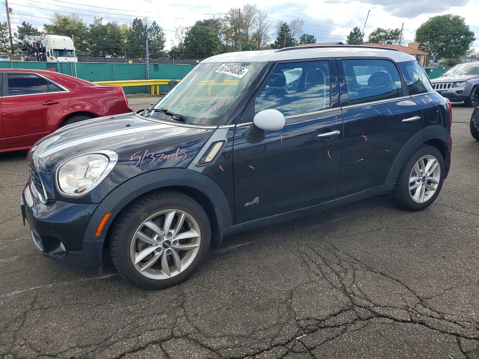 2013 Mini Cooper VIN WMWZC5C53DWP30746 COPART salvage auction — REAR END, Co - Public - Salvage Title, sold $1,500 on 2026-09-10 (photo 1)