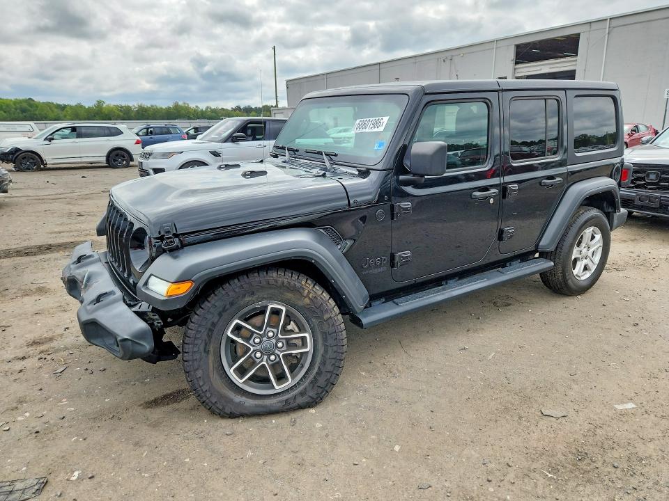 2022 Jeep Wrangler / VIN 1C4HJXDN1NW132123 — COPART salvage auction photo