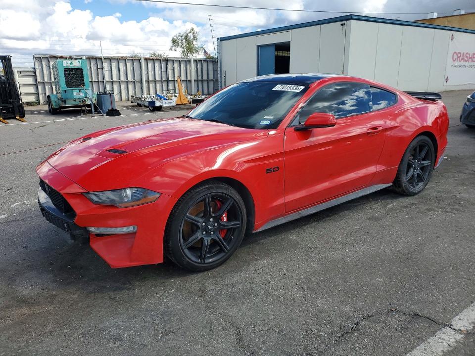 2019 Ford Mustang VIN 1FA6P8CF1K5117909 — COPART salvage auction photo
