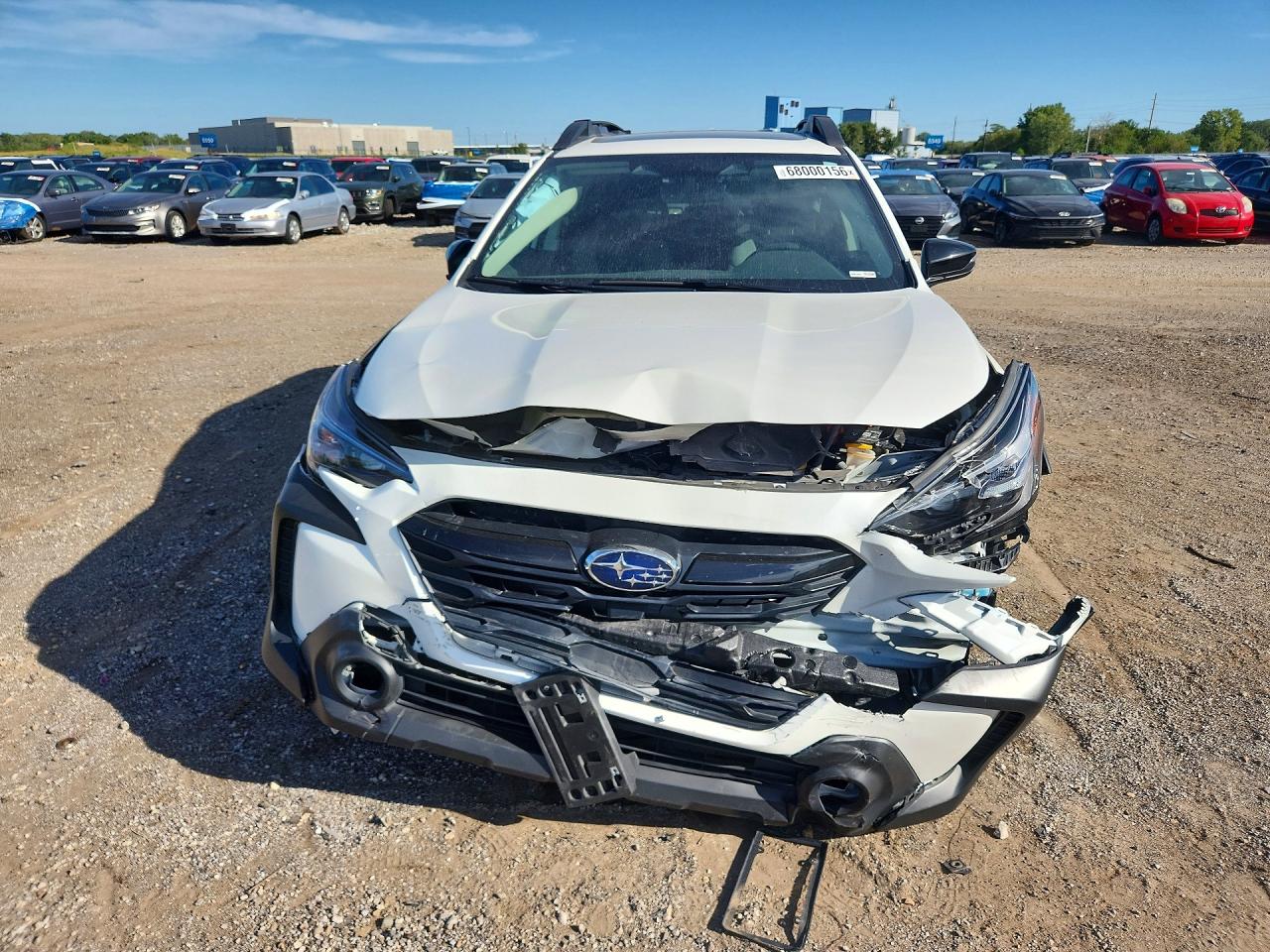 2025 Subaru Outback VIN 4S4BTGLD3S3195872 COPART salvage auction — Front End, St - Salvage Title, sold $7,300 on 2026-10-09 (photo 5)