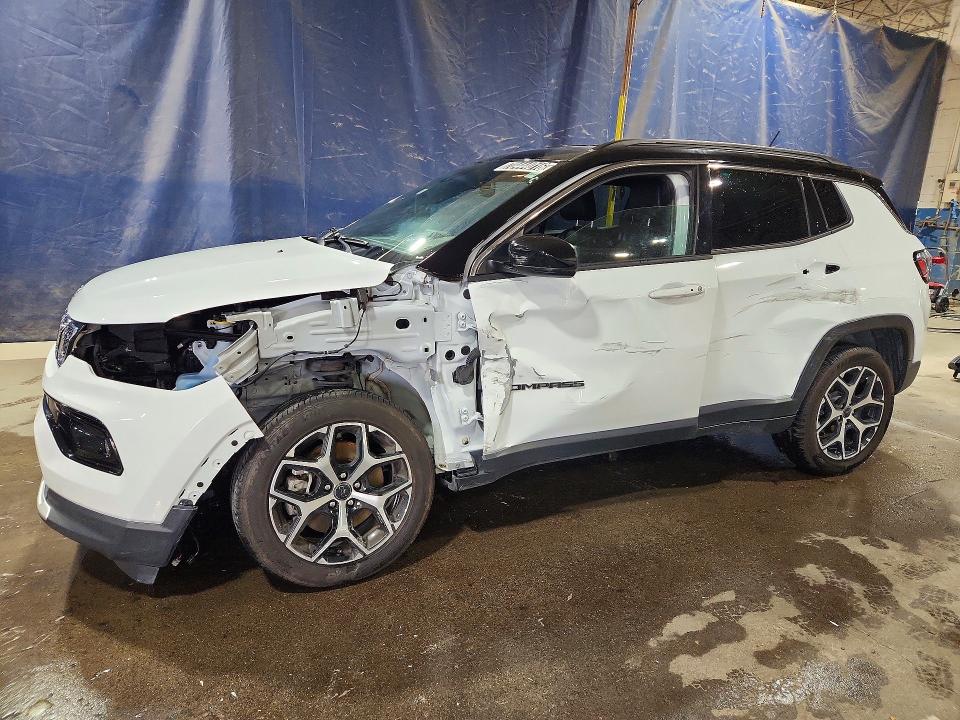 2025 Jeep Compass VIN 3C4NJDCN0ST565145 — COPART salvage auction photo