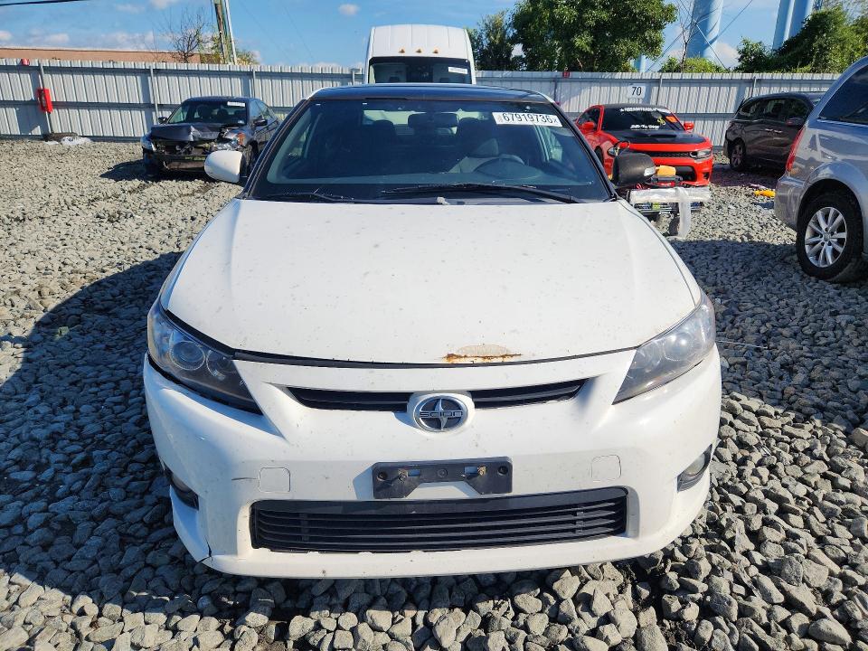 2013 Scion Tc VIN JTKJF5C71D3060990 COPART salvage auction — FRONT END, Nj - Certificate Of Title, sold $575 on 2026-10-05 (photo 5)