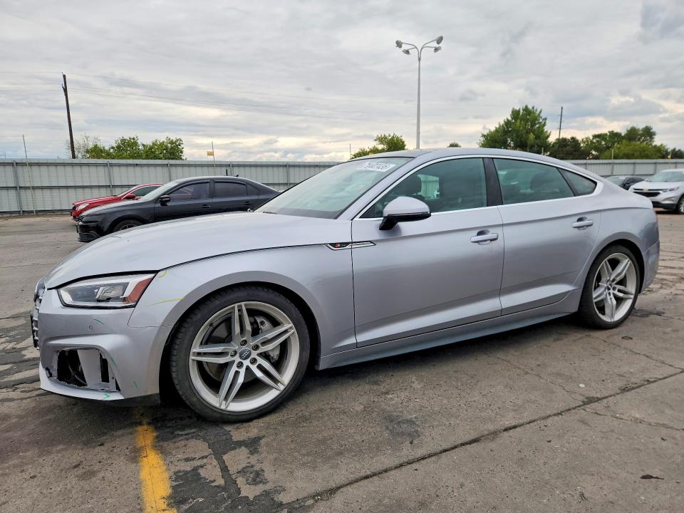 2019 Audi A5 VIN WAUENCF50KA066229 — COPART salvage auction photo