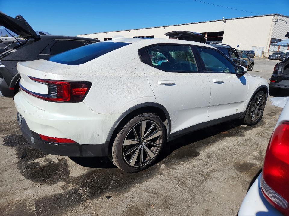 2021 Polestar 2 VIN LPSED3KA0ML024443 COPART salvage auction — FRONT END, Ca - Salvage Certificate, sold $4,550 on 2026-09-15 (photo 3)