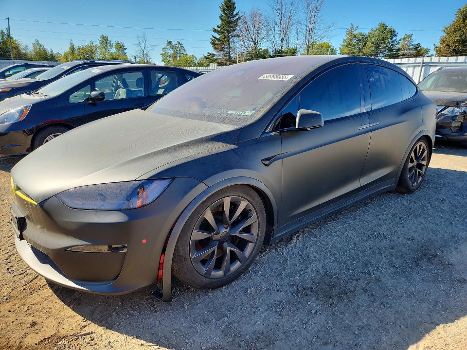 2024 Tesla Model x VIN 7SAXCDE56RF437505 — COPART salvage auction photo