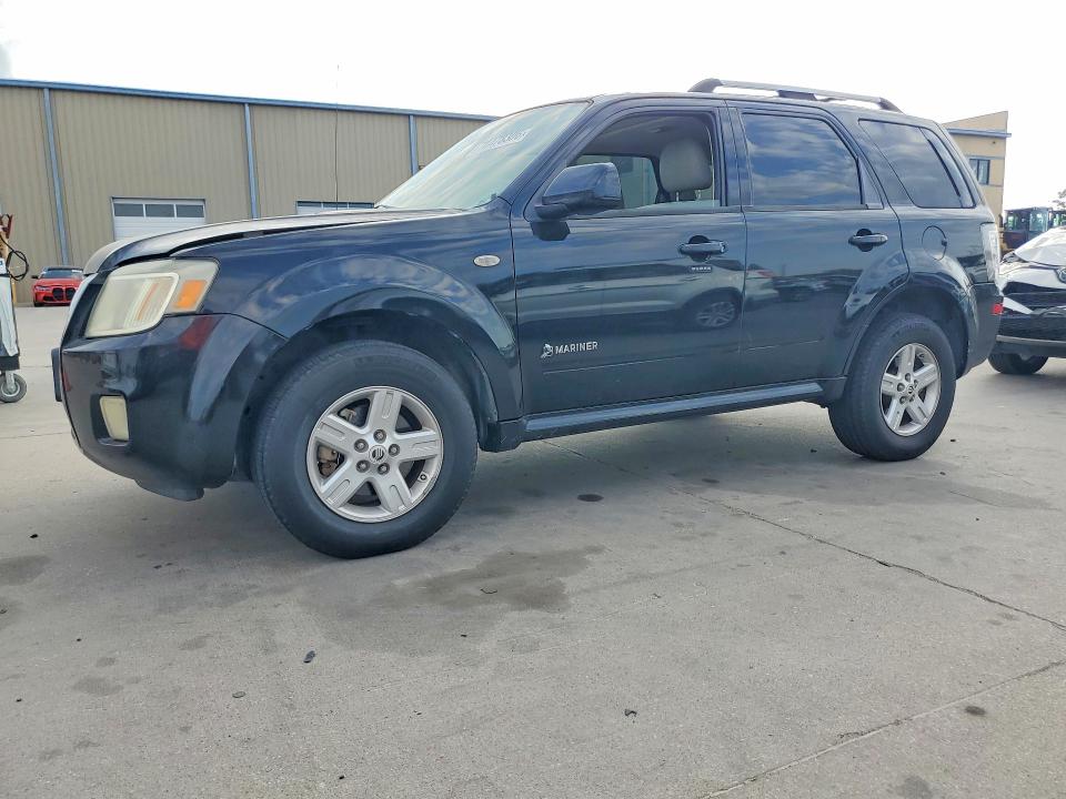 2008 Mercury Mariner VIN 4M2CU29HX8KJ33817 COPART salvage auction — FRONT END, Tx - Salvage Vehicle Title, sold $350 on 2026-10-01 (photo 1)