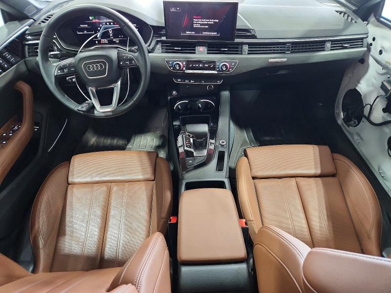 2024 Audi A5 VIN WAUFACF52RA003479 COPART salvage auction — SIDE, NY - MV-907A SALVAGE CERTIFICATE, sold $20,600 on 2026-09-21 (photo 8)