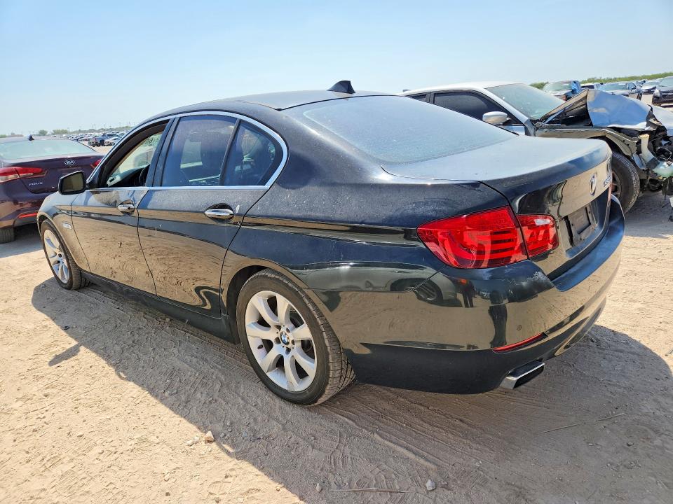 2011 BMW 5 series VIN WBAFR9C53BC758571 COPART salvage auction — MINOR DENT/SCRATCHES, Tx - Certificate Of Title, sold $775 on 2026-10-08 (photo 2)