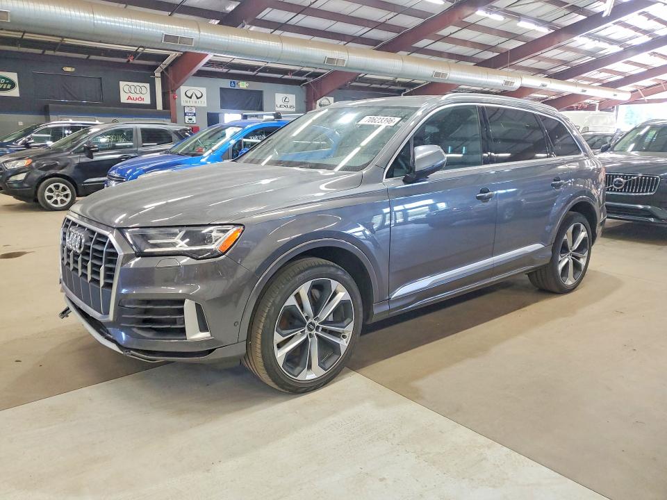2020 Audi Q7 VIN WA1LXAF76LD004841 — COPART salvage auction photo