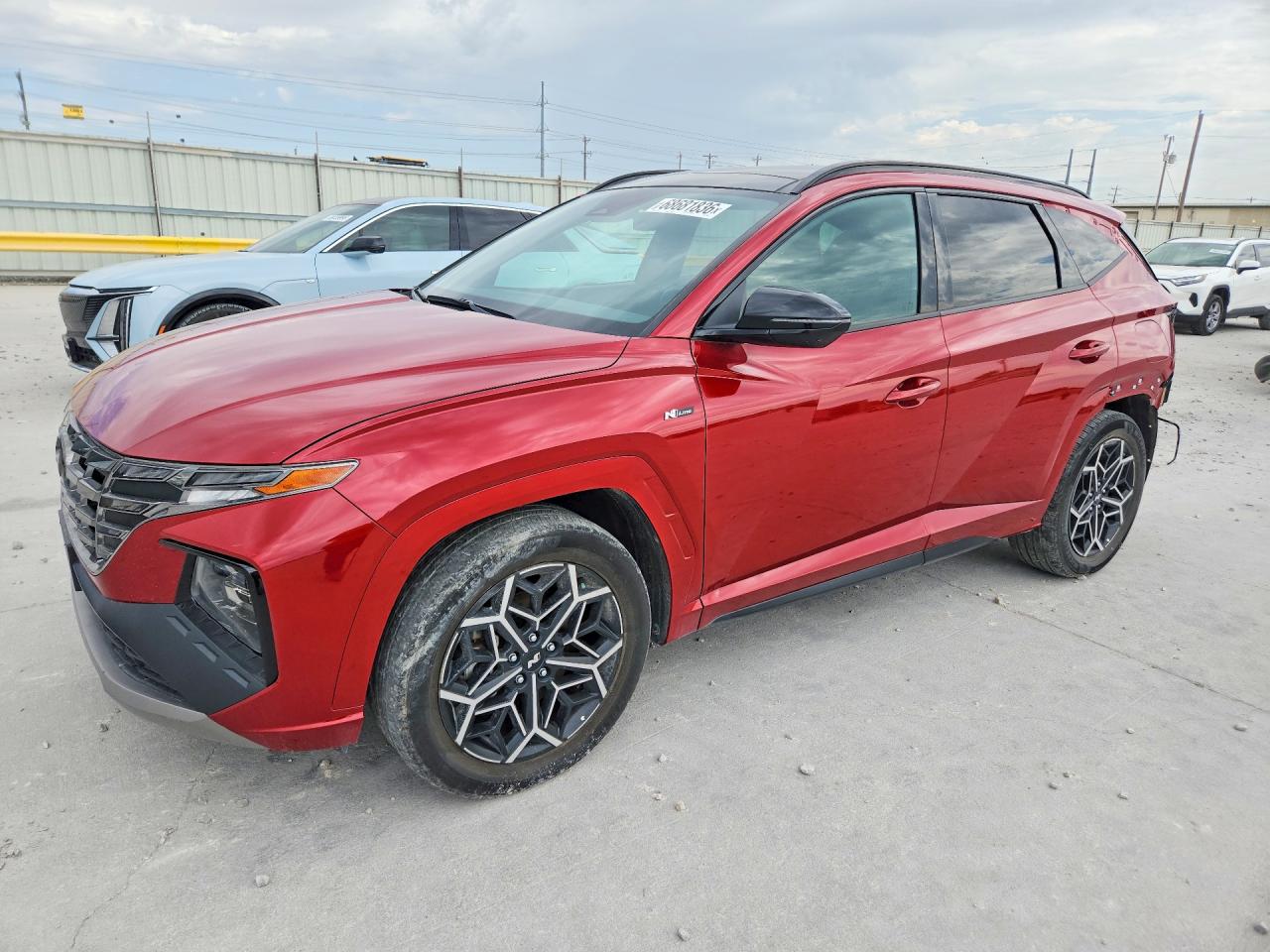2023 Hyundai Tucson VIN KM8JF3AE0PU206061 — COPART salvage auction photo