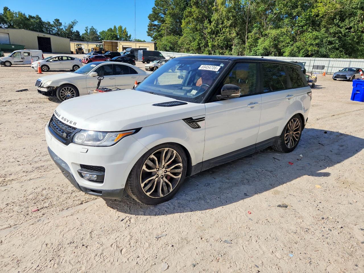 2016 Land Rover Range Rover Sport VIN SALWR2EF9GA547645 — COPART salvage auction photo