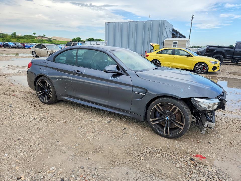 2017 BMW M4 VIN WBS3U9C57HP970825 COPART salvage auction — FRONT END, TX - CERTIFICATE OF TITLE, sold $12,700 on 2026-10-06 (photo 4)