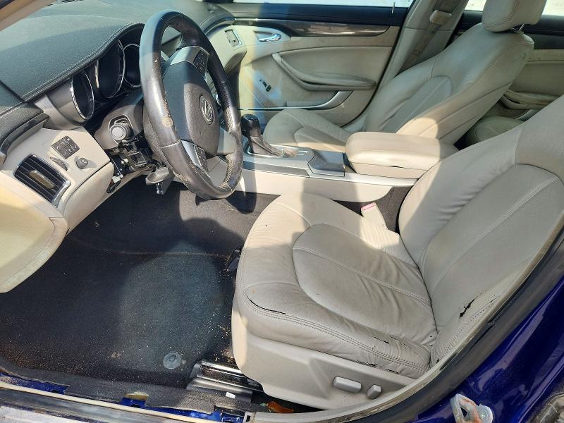 2012 Cadillac Cts VIN 1G6DA5E59C0116143 COPART salvage auction — FRONT END, MS - CERT OF TITLE-REBUILT, sold $550 on 2026-10-07 (photo 7)