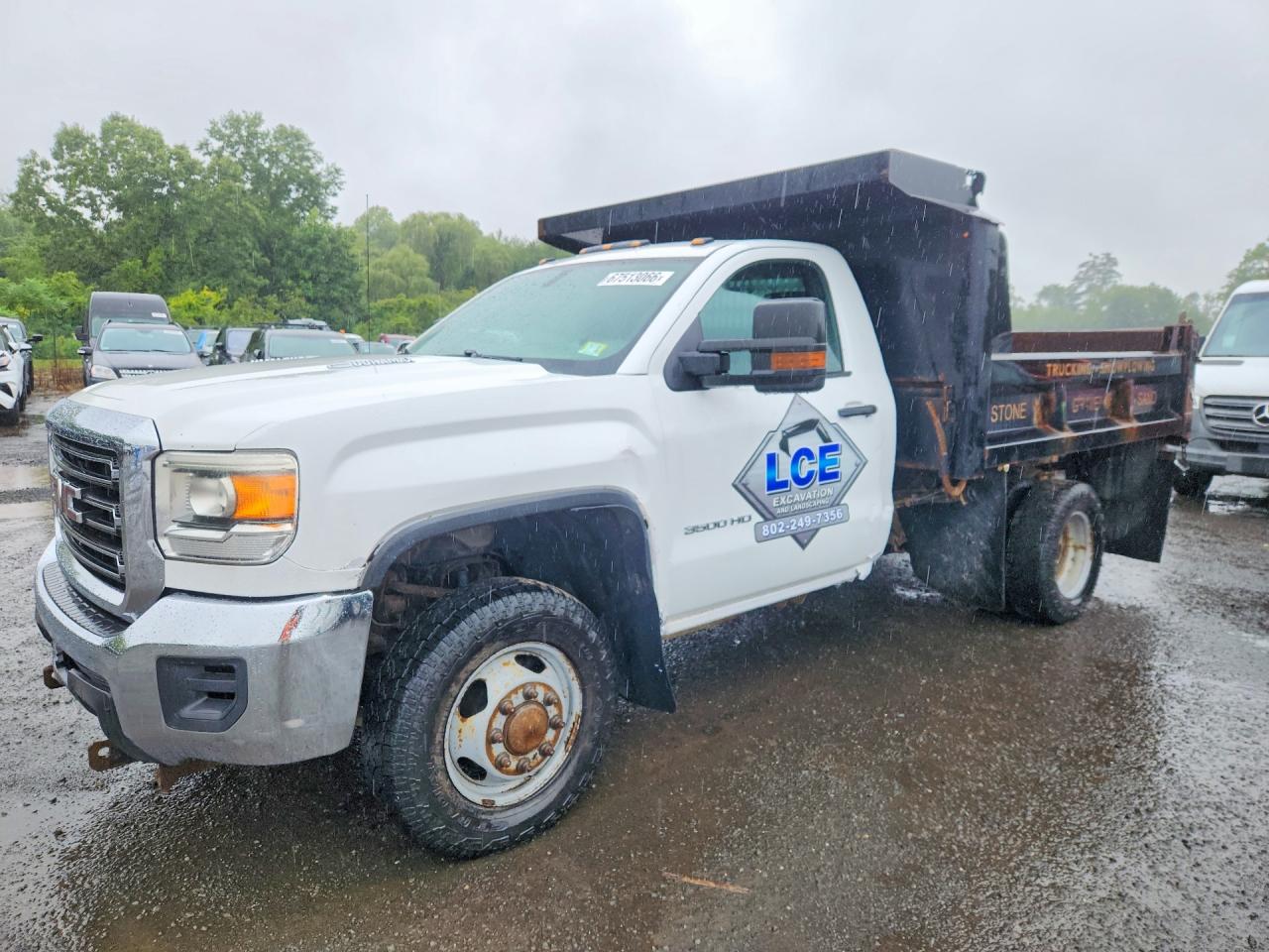 2015 GMC Sierra VIN 1GD321C81FF645157 — COPART salvage auction photo