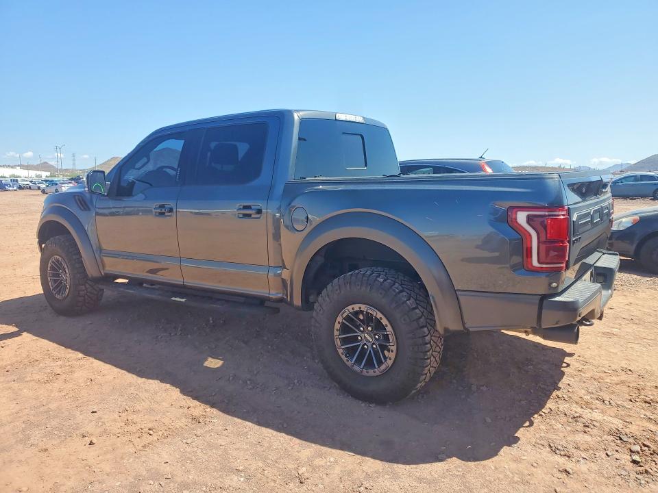 2020 Ford F-150 VIN 1FTFW1RG8LFB34884 COPART salvage auction — MINOR DENT/SCRATCHES, AZ - CERT OF TITLE - SALVAGE, sold $28,500 on 2026-10-01 (photo 2)