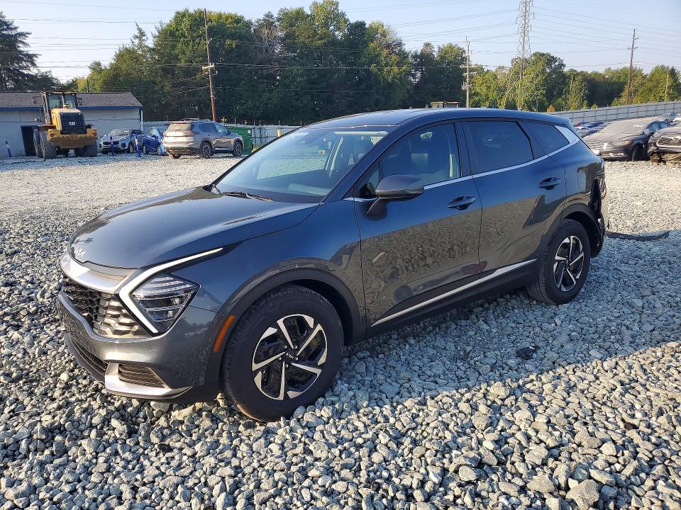 2025 Kia Sportage VIN KNDPU3DG7S7247201 — COPART salvage auction photo