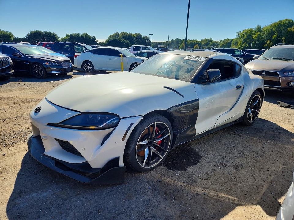 2020 Toyota Supra VIN WZ1DB4C08LW025603 — COPART salvage auction photo