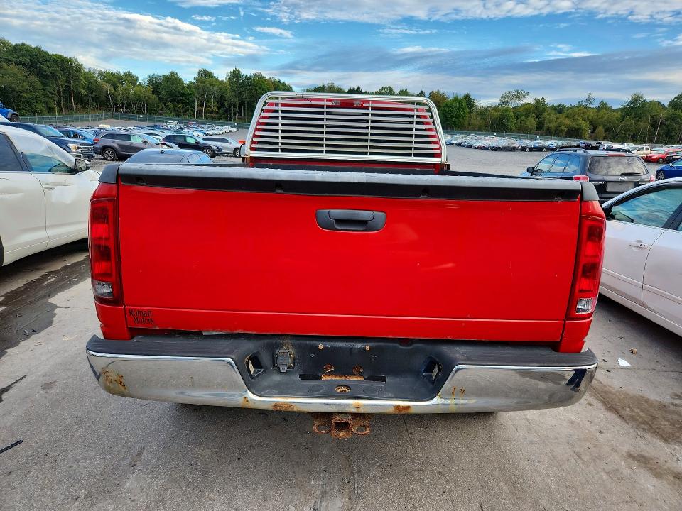 2006 Dodge Ram 2500 VIN 3D7KS26D26G290938 COPART salvage auction — MECHANICAL, PA - CERT OF TITLE, sold $1,950 on 2026-10-06 (photo 6)