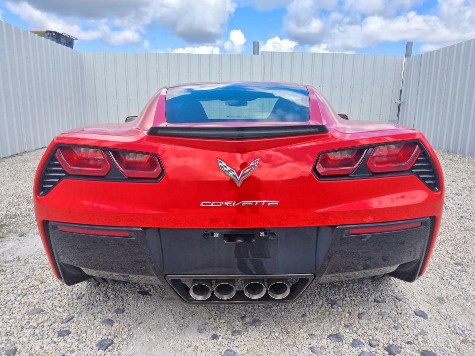 2016 Chevrolet Corvette Stingray VIN 1G1YB2D7XG5111550 COPART salvage auction — NORMAL WEAR, FL - CERTIFICATE OF TITLE, sold $12,200 on 2026-09-29 (photo 6)