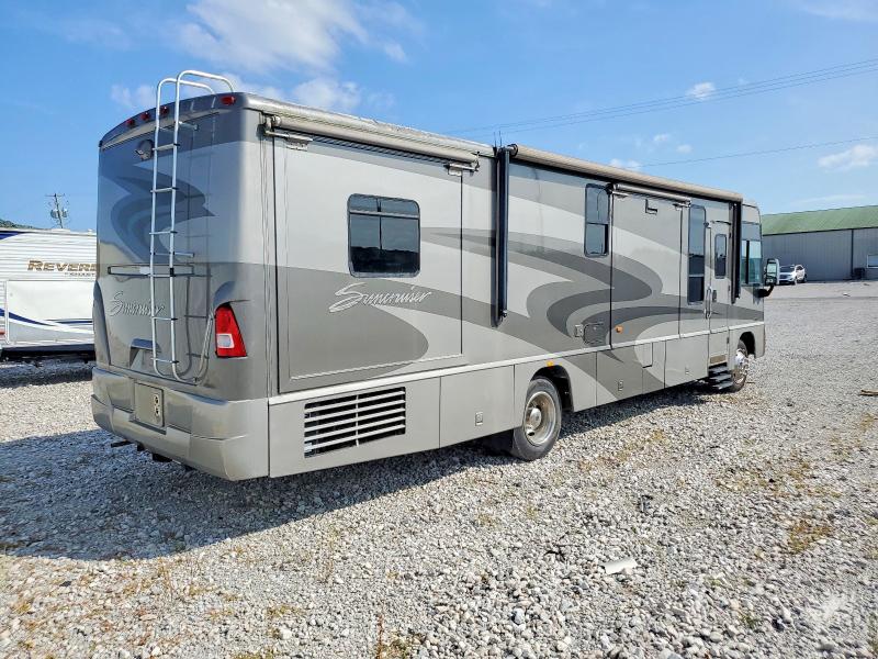 2005 Winnebago Suncruiser VIN 5B4MP67G553399602 COPART salvage auction — ROOF, KY - CERT OF TITLE-SALVAGE, sold $4,500 on 2026-10-01 (photo 4)