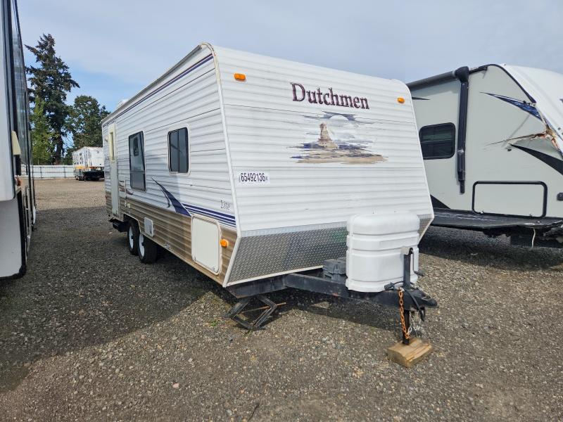 2008 Dutchmen Lite VIN 47CTD2L228T202566 COPART salvage auction — NORMAL WEAR, OR - CERTIFICATE OF TITLE, sold $125 on 2026-09-29 (photo 1)