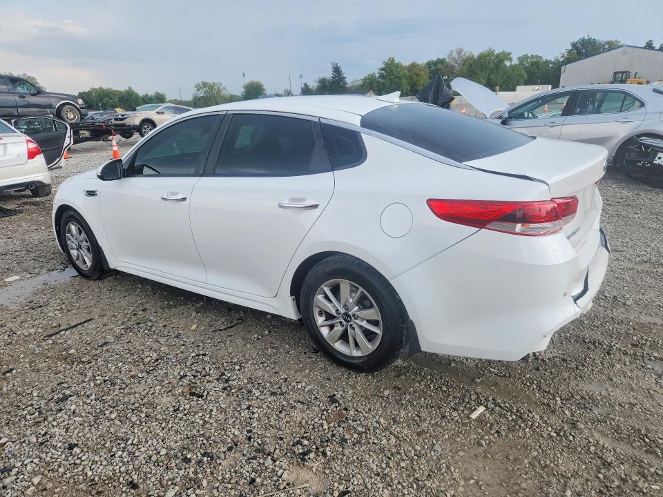 2016 Kia Optima VIN 5XXGT4L36GG031880 COPART salvage auction — REAR END, OH - CERT OF TITLE-SALVAGE, sold $0 on 2026-10-07 (photo 2)
