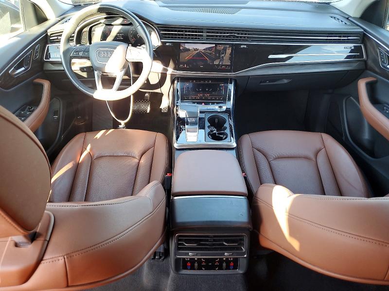 2023 Audi Q8 VIN WA1FVBF10PD046514 COPART salvage auction — ROOF, Pa - Certificate Of Salvage, sold $32,750 on 2026-09-15 (photo 8)