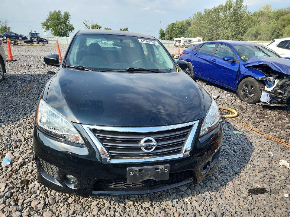 2013 Nissan Sentra VIN 3N1AB7AP0DL687625 COPART salvage auction — MECHANICAL, IL - CERTIFICATE OF TITLE, sold $900 on 2026-09-16 (photo 5)