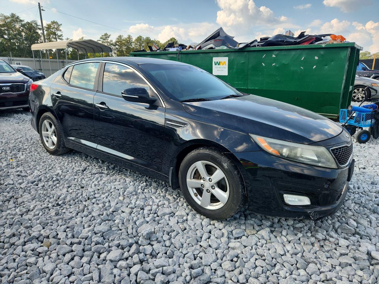 2015 Kia Optima VIN 5XXGM4A74FG485143 COPART salvage auction — Mechanical, GA - CERTIFICATE OF TITLE (P), sold $1,000 on 2026-10-10 (photo 4)