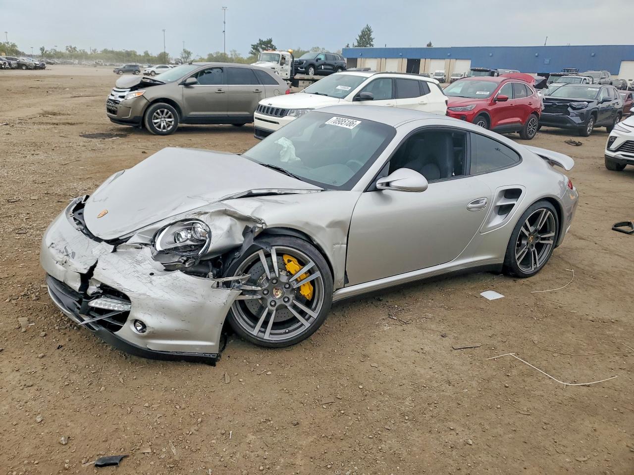 2010 Porsche 911 VIN WP0AD2A93AS766215 — COPART salvage auction photo