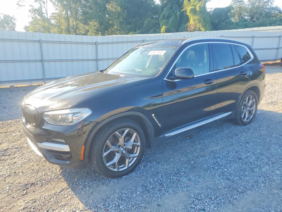 2020 BMW X3 VIN 5UXTY3C0XLLU71609 COPART salvage auction — MINOR DENT/SCRATCHES, Sc - Dealer Only Clean Title (P), sold $11,300 on 2026-10-06 (photo 1)
