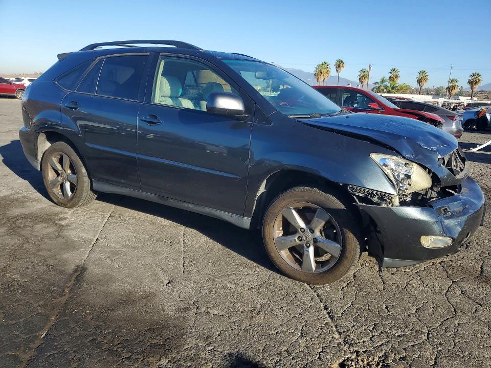 2007 Lexus Rx 350 VIN JTJGK31U370006250 COPART salvage auction — FRONT END, Ca - Salvage Certificate, sold $600 on 2026-10-02 (photo 4)