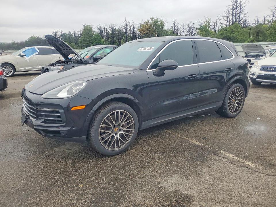 2022 Porsche Cayenne VIN WP1AA2AY6NDA02948 COPART salvage auction — FRONT END, Ny - Mv-907A Salvage Certificate, sold $25,750 on 2026-09-18 (photo 1)