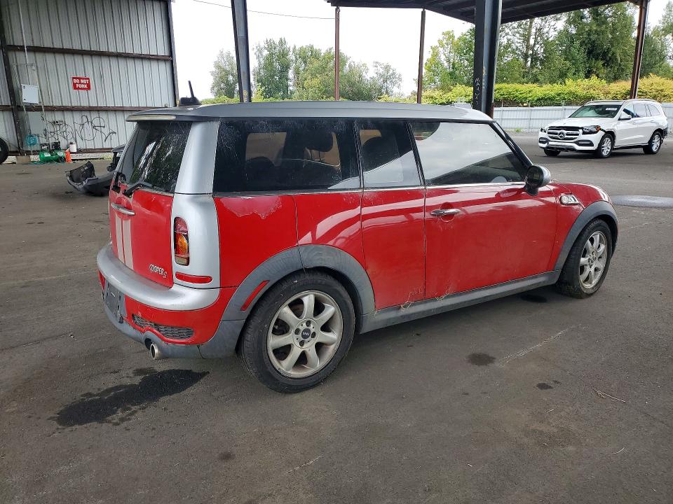 2009 Mini Cooper VIN WMWMM33569TP74664 COPART salvage auction — MECHANICAL, OR - NON PUBLIC CLEAN TITLE, sold $100 on 2026-09-09 (photo 3)