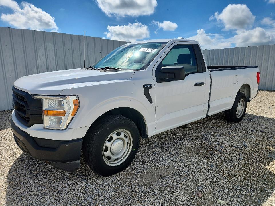 2021 Ford F-150 lightning VIN 1FTMF1CB0MKE44962 — COPART salvage auction photo