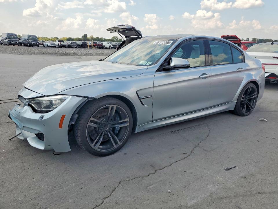 2015 BMW M3 VIN WBS3C9C59FP803592 — COPART salvage auction photo