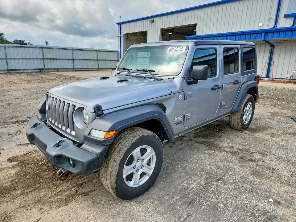 2019 Jeep Wrangler / VIN 1C4HJXDG6KW518453 — COPART salvage auction photo