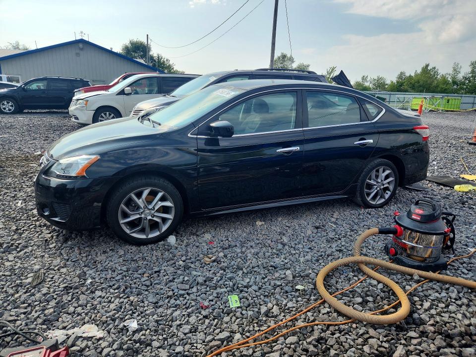 2013 Nissan Sentra VIN 3N1AB7AP0DL687625 COPART salvage auction — MECHANICAL, IL - CERTIFICATE OF TITLE, sold $900 on 2026-09-16 (photo 1)