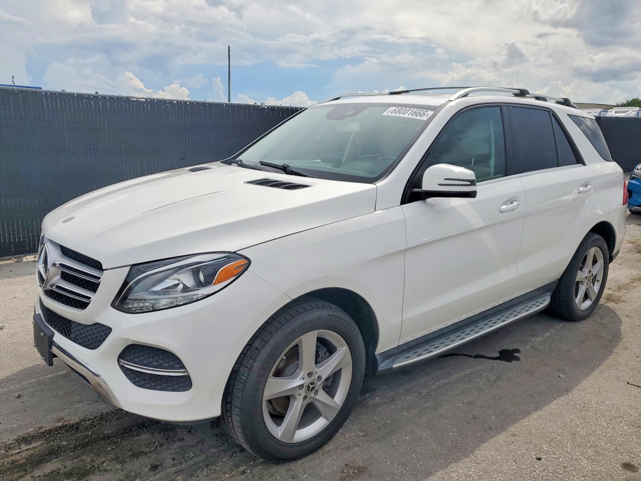 2017 Mercedes-Benz GLE-Class VIN 4JGDA5JB0HA991441 — COPART salvage auction photo
