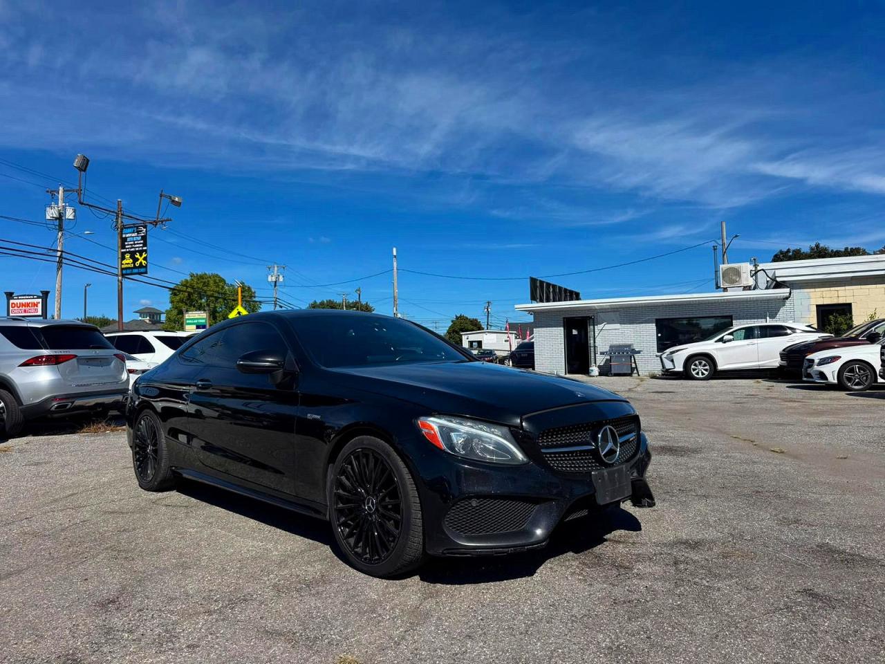 2017 Mercedes-Benz C-Class VIN WDDWJ6EB9HF485886 — COPART salvage auction photo