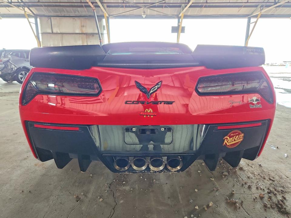2014 Chevrolet Corvette VIN 1G1YD3D71E5117069 COPART salvage auction — FRONT END, Salvage Title, sold $12,200 on 2026-10-12 (photo 6)