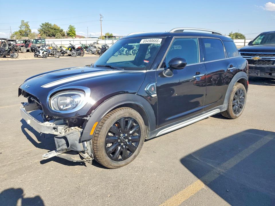 2018 Mini Cooper VIN WMZYT5C39J3D82853 COPART salvage auction — FRONT END, Ak - Salvage Title (P), sold $1,300 on 2026-10-22 (photo 1)