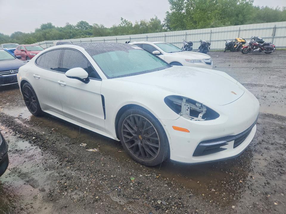 2018 Porsche Panamera VIN WP0AA2A79JL100512 COPART salvage auction — SIDE, MA - CERT OF TITLE-SALVAGE, sold $11,300 on 2026-09-30 (photo 4)